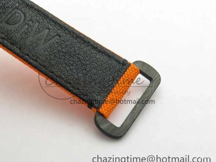 MiroTime 0321 Daytona DIW Carbon Noob 1:1 Best Edition Black Orange Dial on Orange Nylon Strap SA TopPick 2586